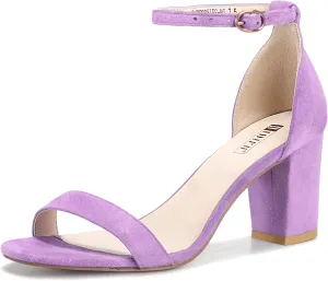 IDIFU Women's 3 Inch Heel Sandals for Women