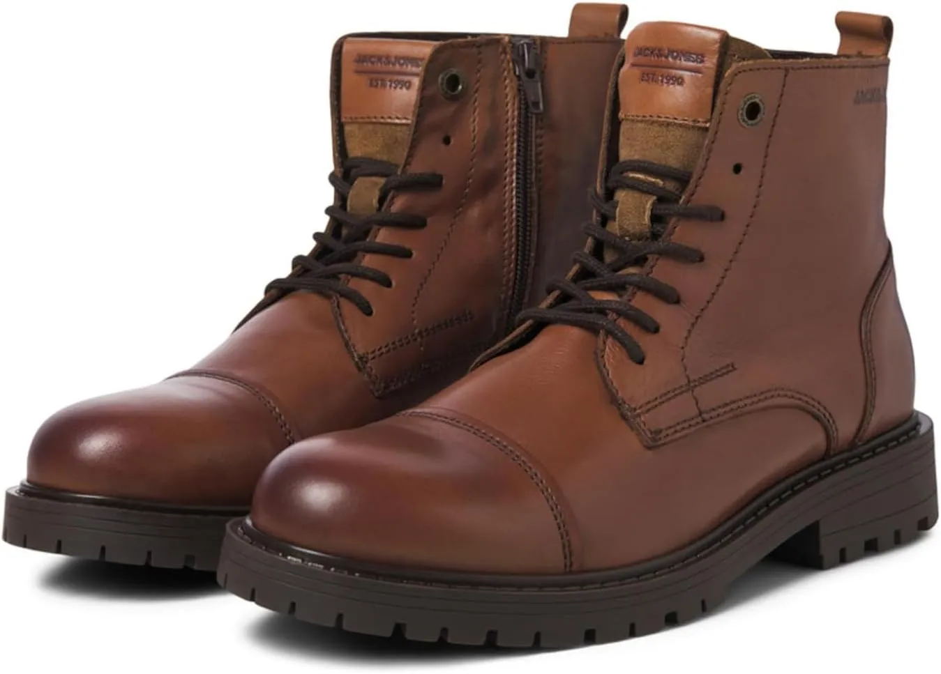 JACK & JONES Men's Lace-up Ankle Boots