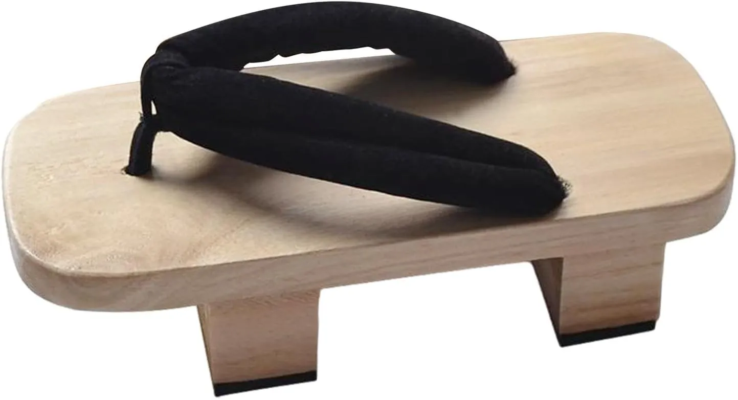 Japanese Wooden Clogs for Casual Wear and Events