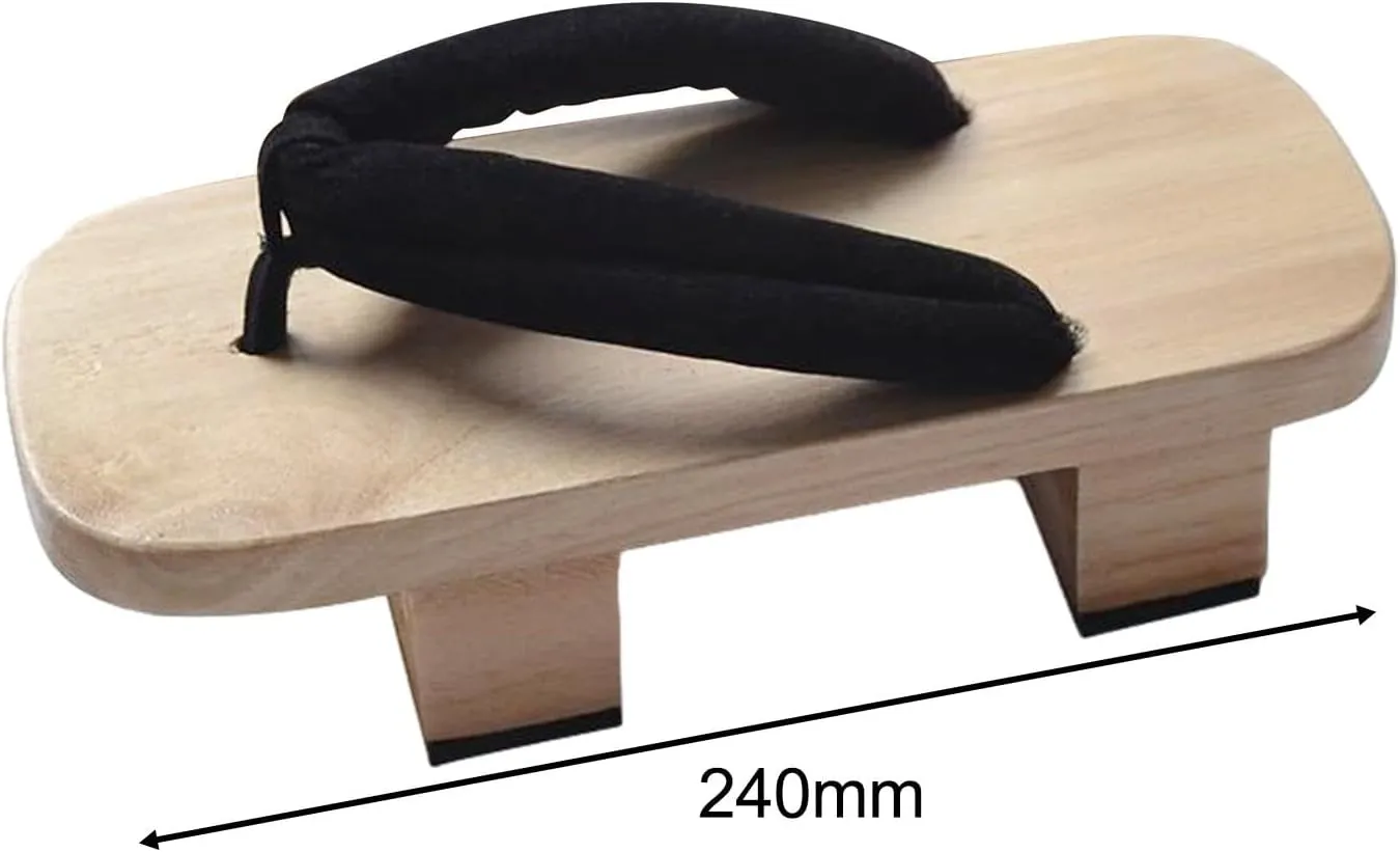 Japanese Wooden Clogs for Casual Wear and Events
