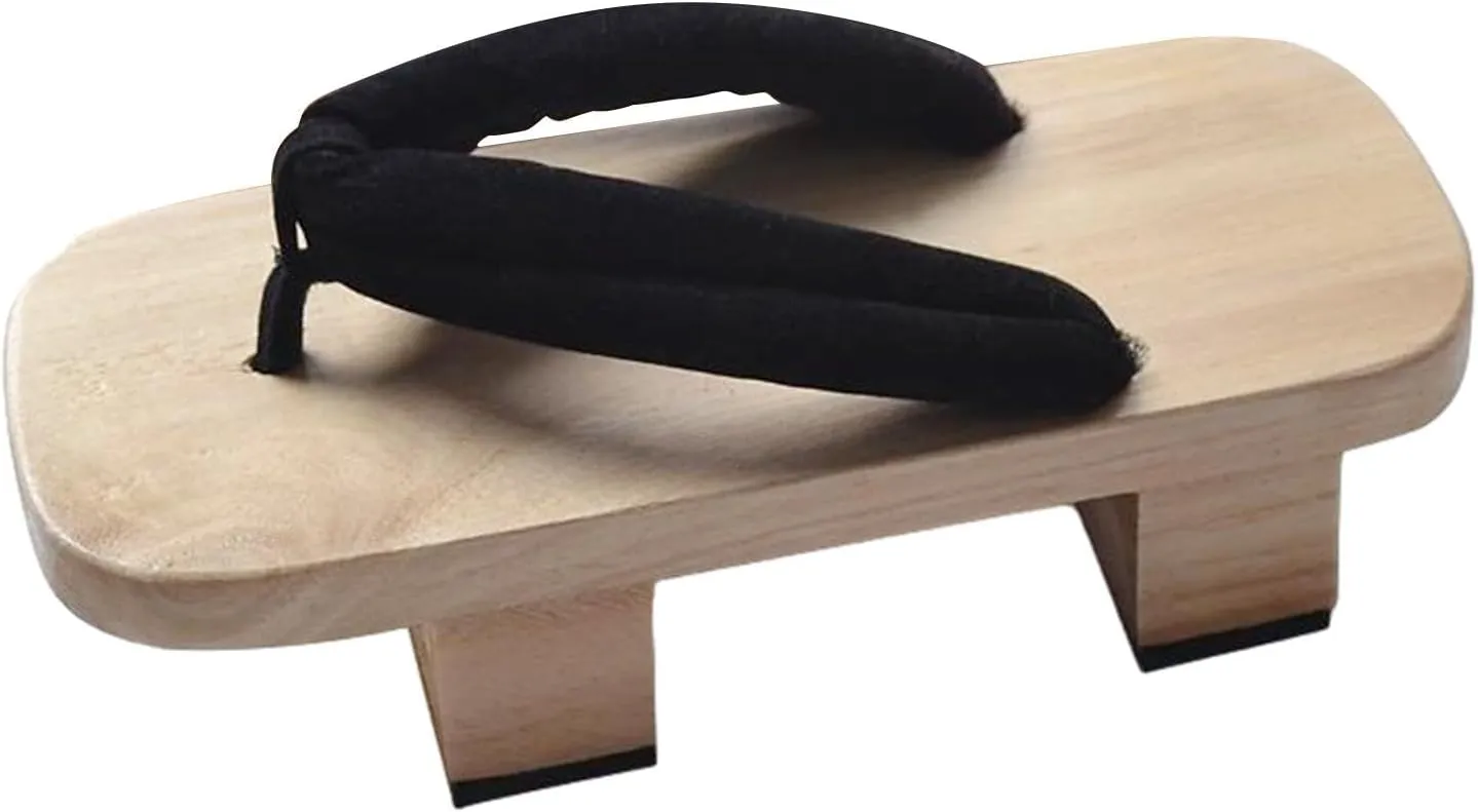 Japanese Wooden Clogs for Casual Wear and Events