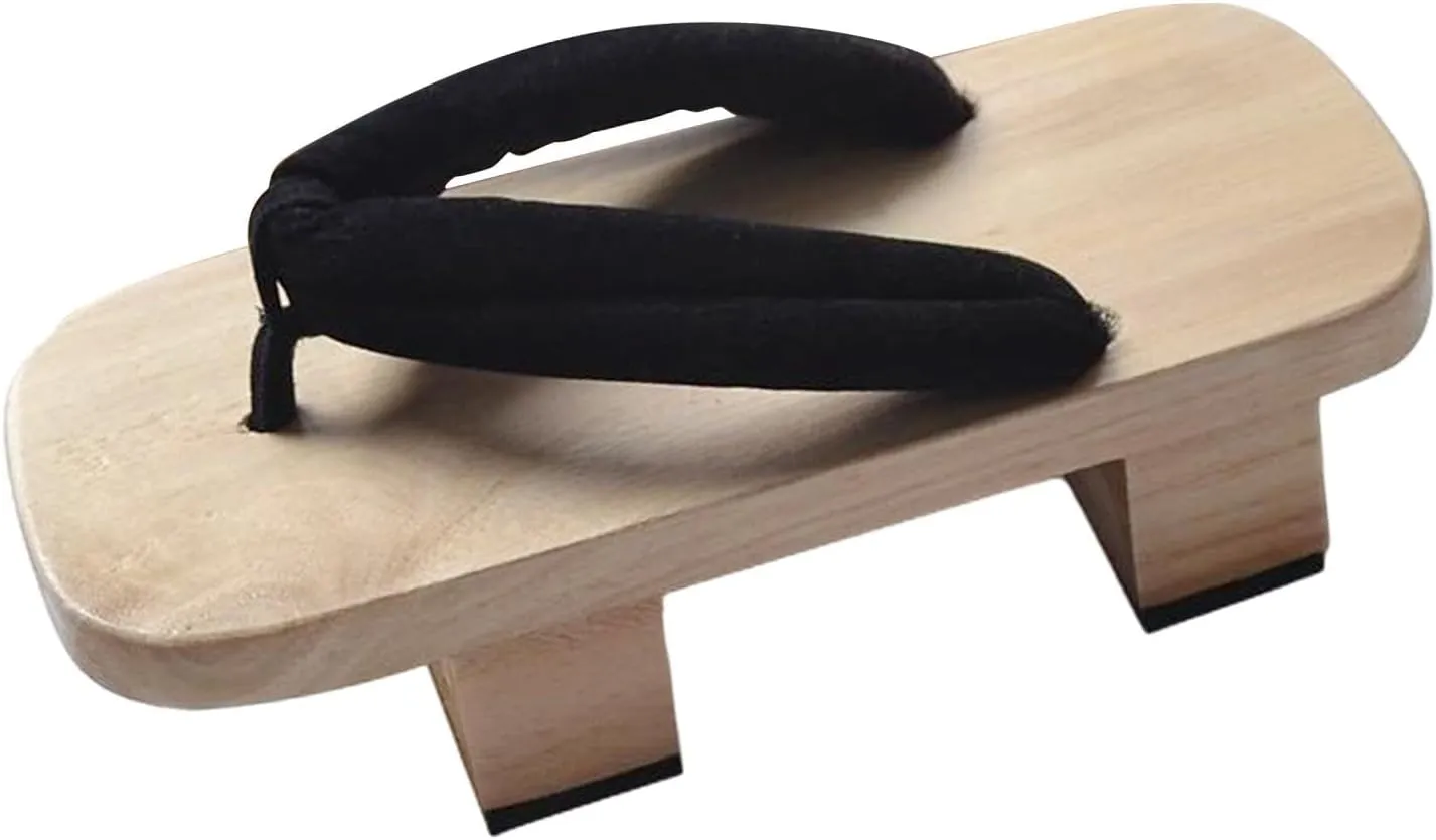 Japanese Wooden Clogs for Casual Wear and Events