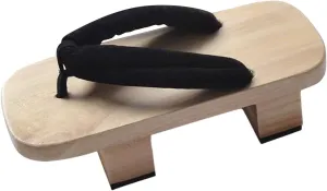 Japanese Wooden Clogs for Casual Wear and Events