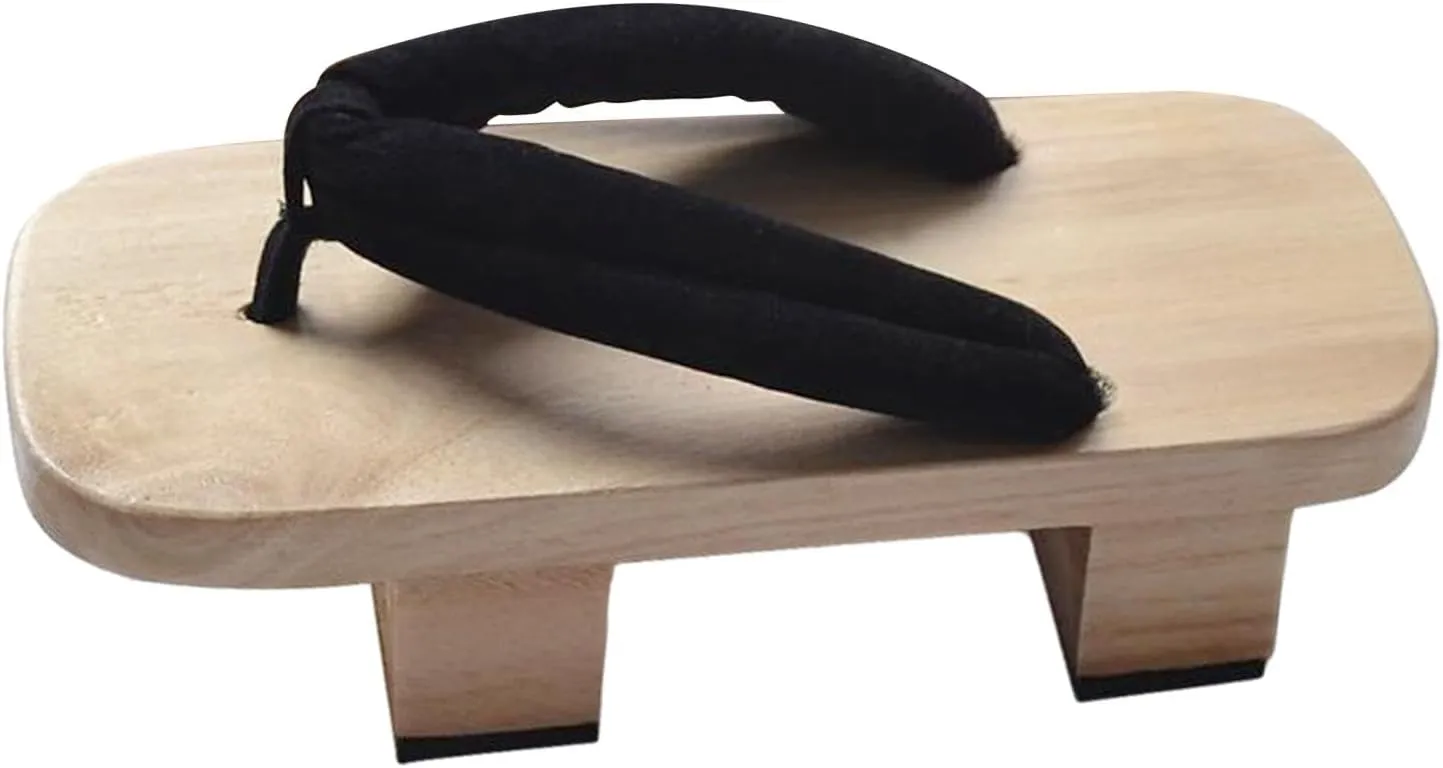 Japanese Wooden Clogs for Casual Wear and Events