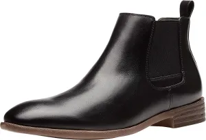 Jousen Men's Chelsea Boots Lightweight Casual Chukka Ankle Boots Classic Elastic Dress Boots For Men