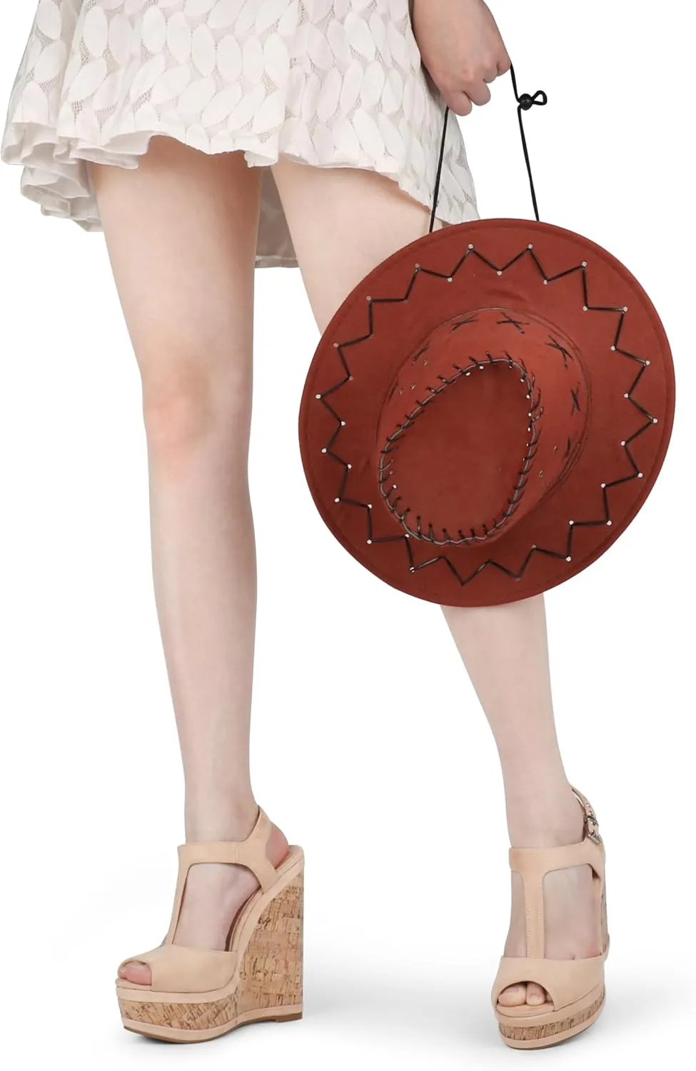 JOY IN LOVE Women's Wedges Sandals Platform Buckle Shoes