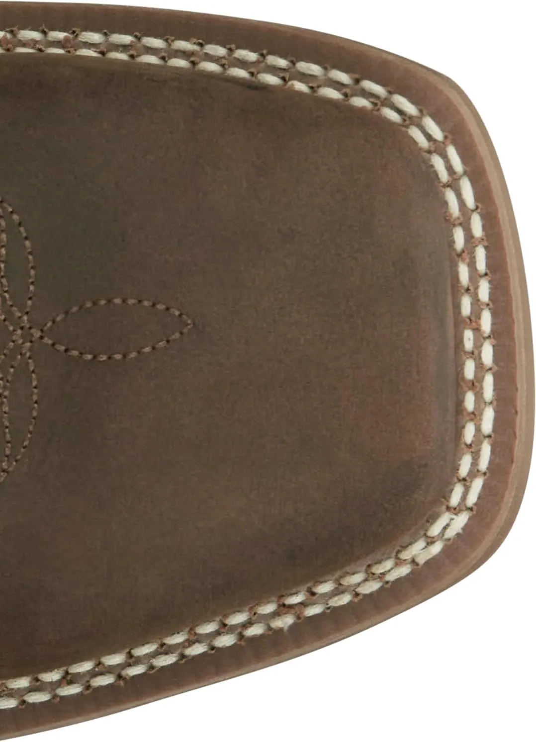 Justin Big Bucks 11” Western Boots for Men - Frontier Collection - Square Toe Leather Men’s Cowboy Boots with Comfort Footbed, Non Slip Rubber Outsole