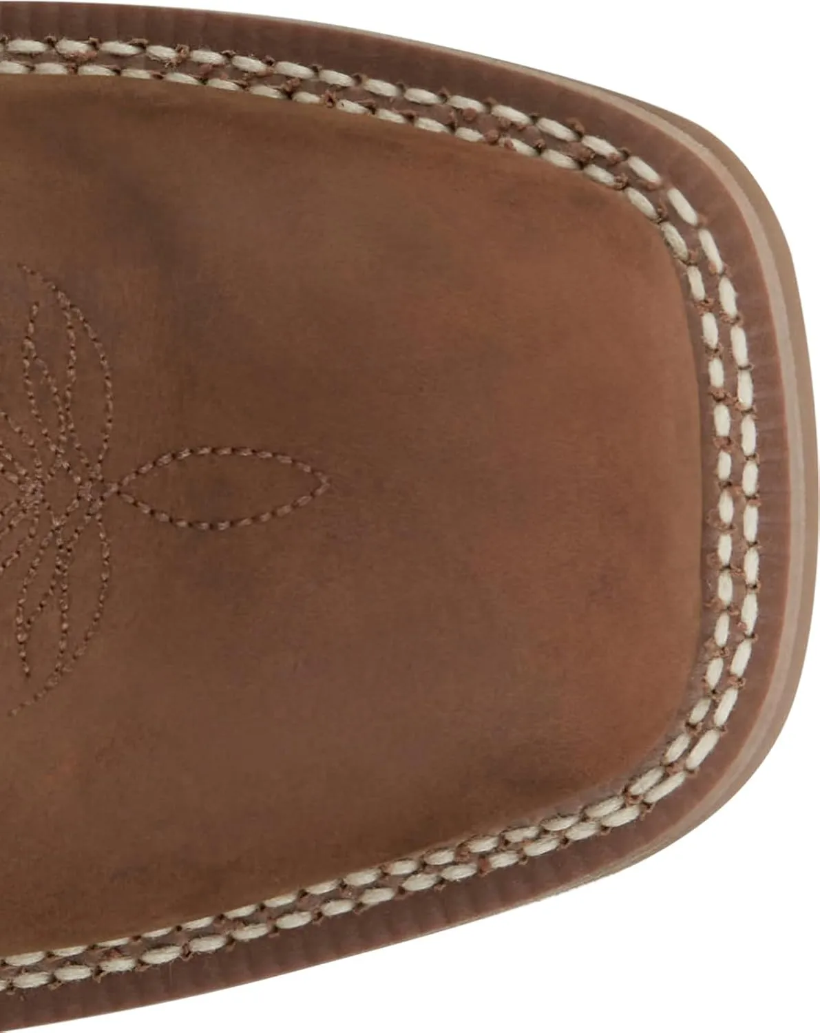 Justin Big Bucks 11” Western Boots for Men - Frontier Collection - Square Toe Leather Men’s Cowboy Boots with Comfort Footbed, Non Slip Rubber Outsole