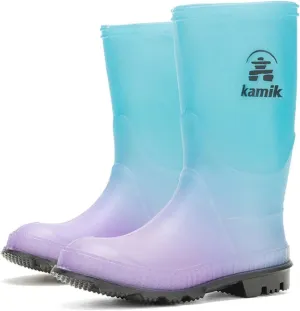 Kamik Kids' Stomp Print Rain Boots