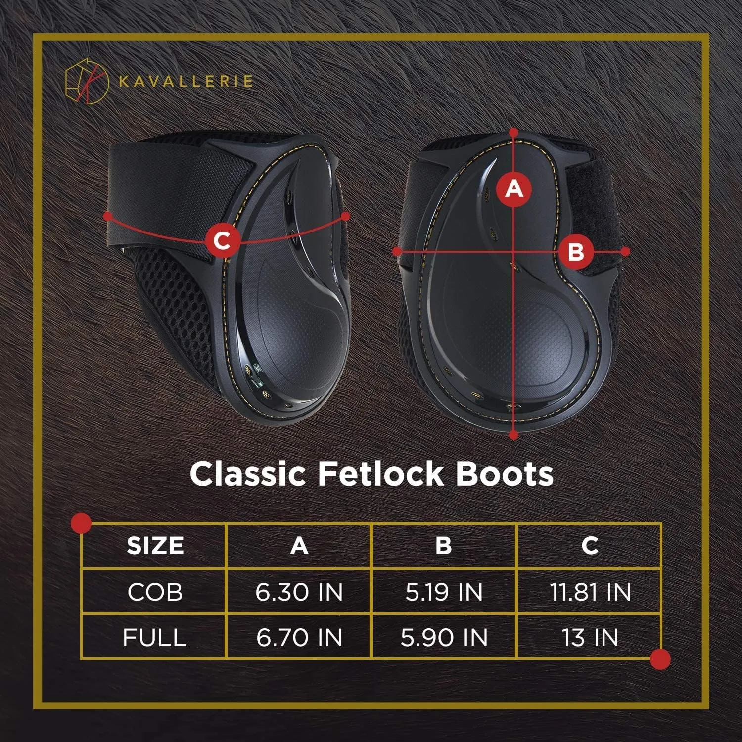 Kavallerie PRO-K Soft No Turn Bell Boots Ultimate Hoof Protection, with Anti-Spin Fastening System, Durable & Prevents Overreaching