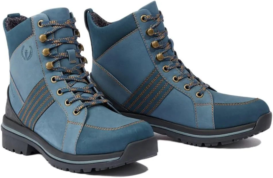 Kerrits Trail Blazer Lace Up Waterproof Barn Boot – Women's Leather Horse Riding & Hiking Boots, Wide Footbed, 1" Heel