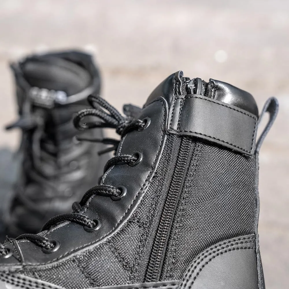 Kids Hiking Boots, Girls Boys Hiking Boots Waterproof, Tactical Anti-collision Non-slip desert boots Kid Military Fan Shoes Children's Work Boots