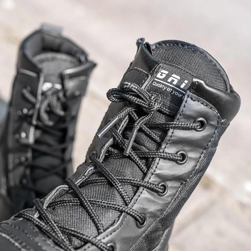 Kids Hiking Boots, Girls Boys Hiking Boots Waterproof, Tactical Anti-collision Non-slip desert boots Kid Military Fan Shoes Children's Work Boots