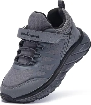 Kids Orthopedic Tennis Shoes for Boys and Girls: Comfortable Casual Plantar Fasciitis Arch Support Athletic Running Sneakers, Little Kid/Big Kid School Sports Walking Shoes for Foot and Pain Relief