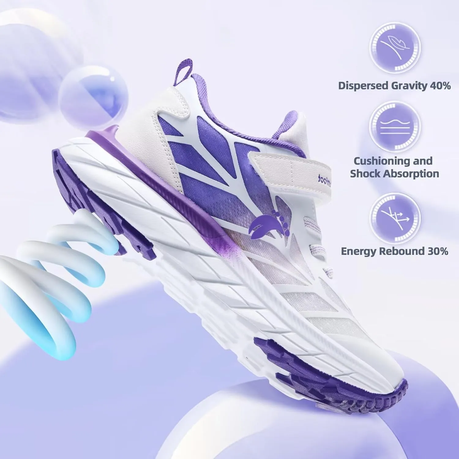 Kids Orthopedic Tennis Shoes for Boys and Girls: Comfortable Casual Plantar Fasciitis Arch Support Athletic Running Sneakers, Orthotic Breathable School Sports Walking Shoes for Foot and Pain Relief