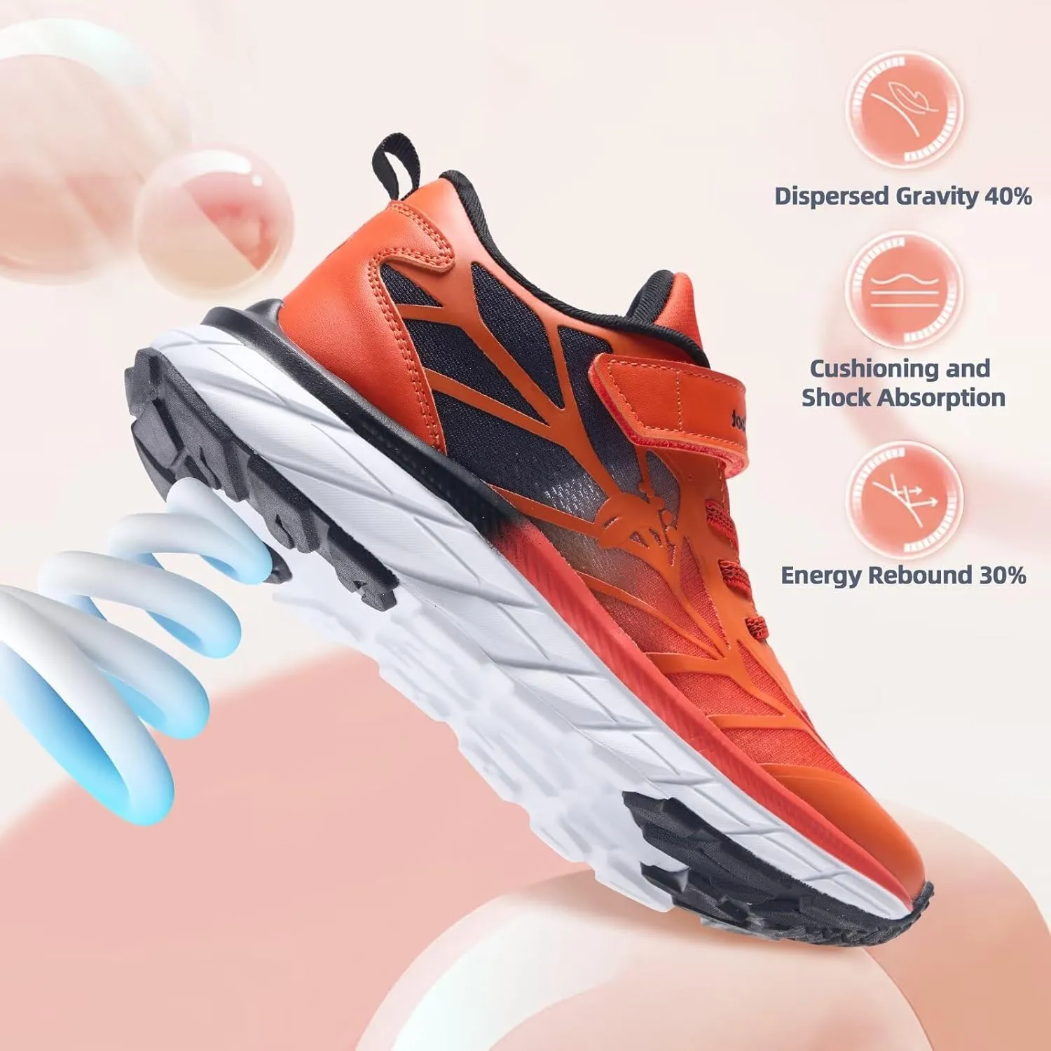 Kids Orthopedic Tennis Shoes for Boys and Girls: Comfortable Casual Plantar Fasciitis Arch Support Athletic Running Sneakers, Orthotic Breathable School Sports Walking Shoes for Foot and Pain Relief