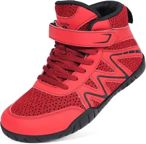 Kids Wrestling Shoes Boys Girls Boxing Shoes Zero Drop Sole Minimalist Sneakers