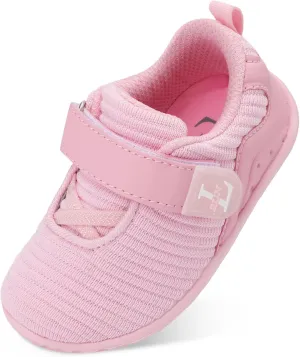 L-RUN Toddler Sneakers Boys Girls Lightweight Shoes Knit Kids Walking Shoes for Indoor Outdoor