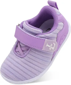 L-RUN Toddler Sneakers Boys Girls Lightweight Shoes Knit Kids Walking Shoes for Indoor Outdoor