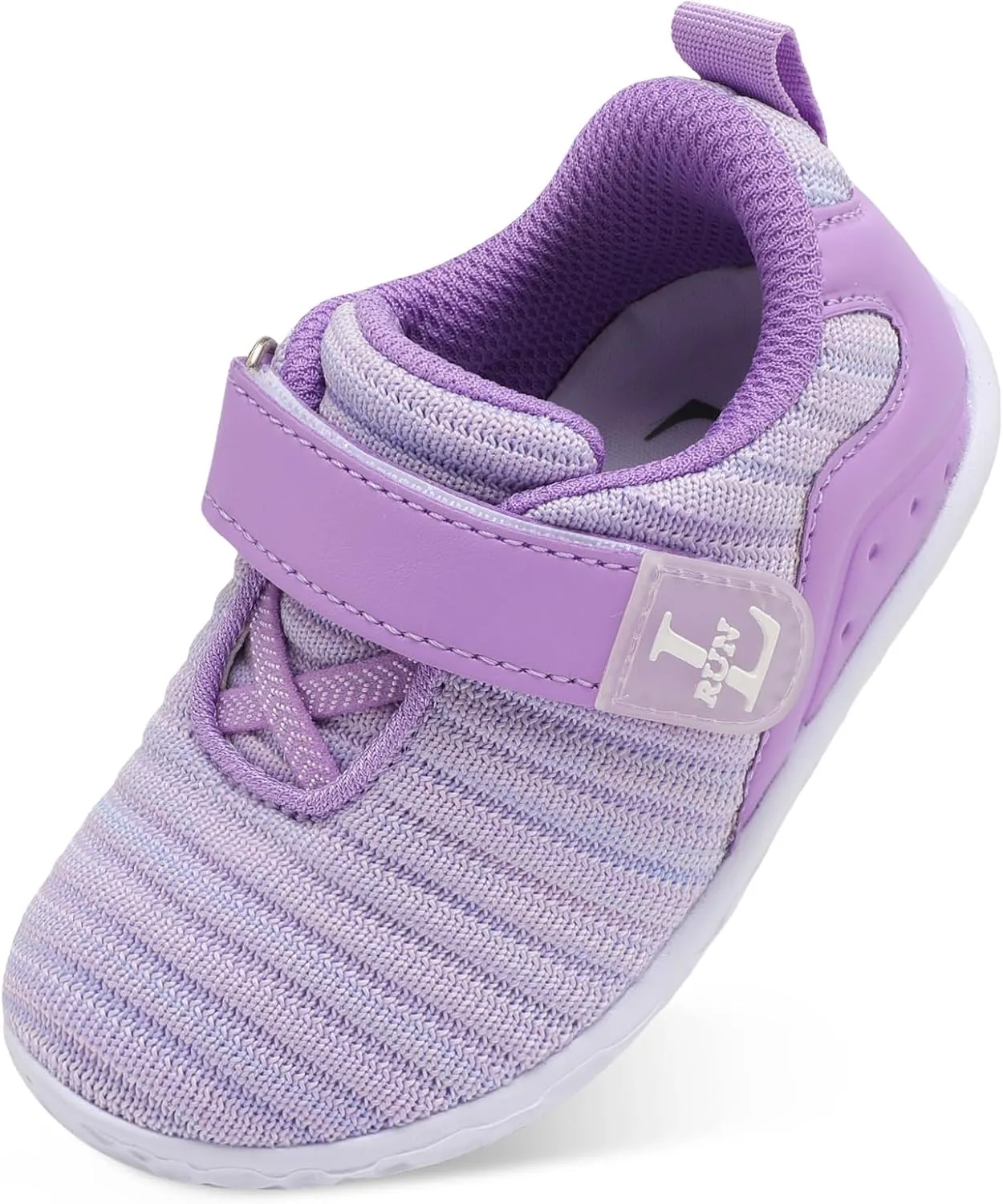 L-RUN Toddler Sneakers Boys Girls Lightweight Shoes Knit Kids Walking Shoes for Indoor Outdoor
