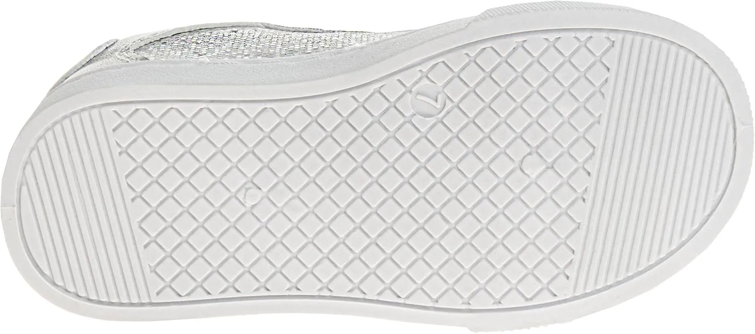 Laura Ashley Laceless Sneakers for Kids Girls - Slipon Closure Casual Shoes (Toddler/Little Kids)