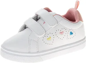 Laura Ashley Laceless Sneakers for Kids Girls - Slipon Closure Casual Shoes (Toddler/Little Kids)