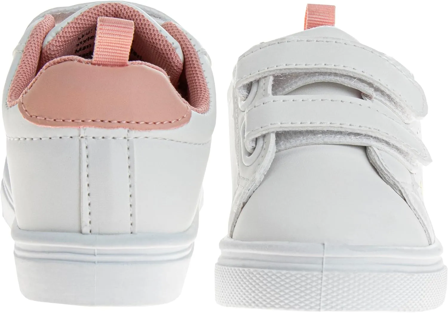 Laura Ashley Laceless Sneakers for Kids Girls - Slipon Closure Casual Shoes (Toddler/Little Kids)