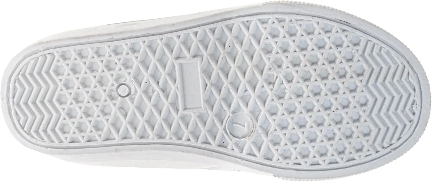 Laura Ashley Laceless Sneakers for Kids Girls - Slipon Closure Casual Shoes (Toddler/Little Kids)