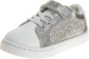 Laura Ashley Laceless Sneakers for Kids Girls - Slipon Closure Casual Shoes (Toddler/Little Kids)