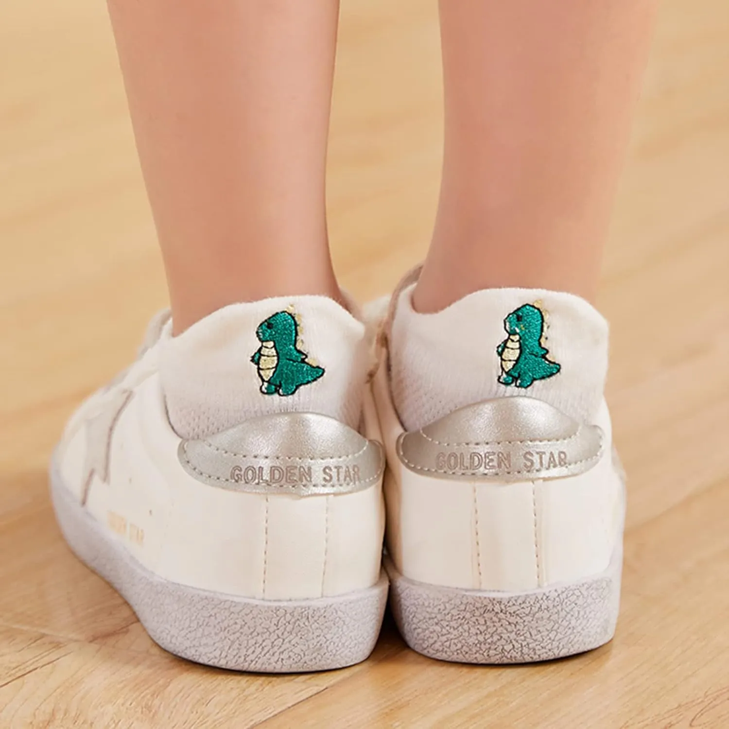 Looching 5 Pack Baby Girls Boys Mesh Thin Socks Cotton Low Cut Kids Toddler No Show Ankle Socks 1-12T Soft White/Multicolor