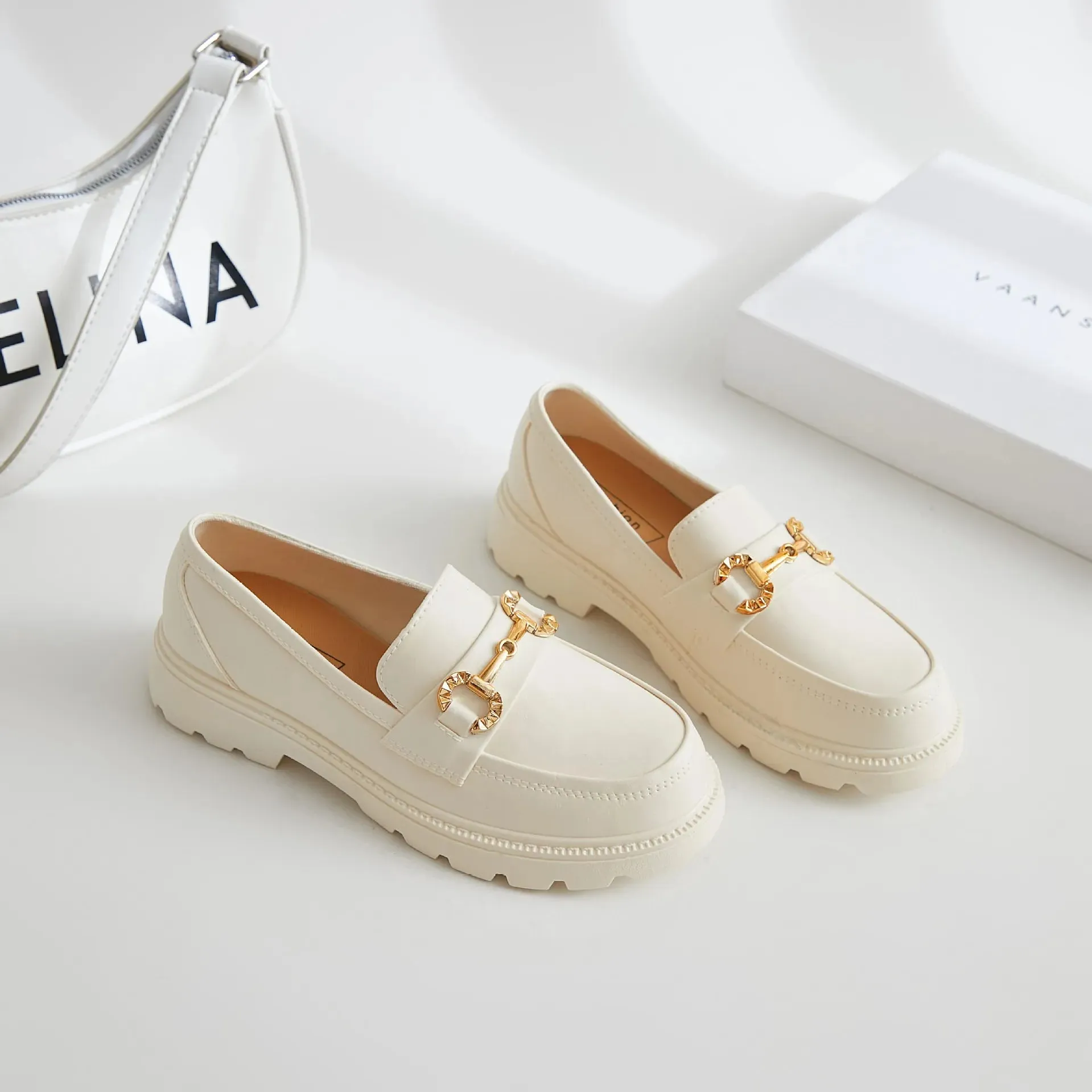 Lucetti™ Designer Buckled Loafers
