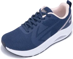 MAFEKE Women's Wide Toe Box Walking Shoes for Plantar Fasciitis, Arch Support Orthotic Wide Width Athletic Air Tennis Running Sneakers for Woman US Size 6-11