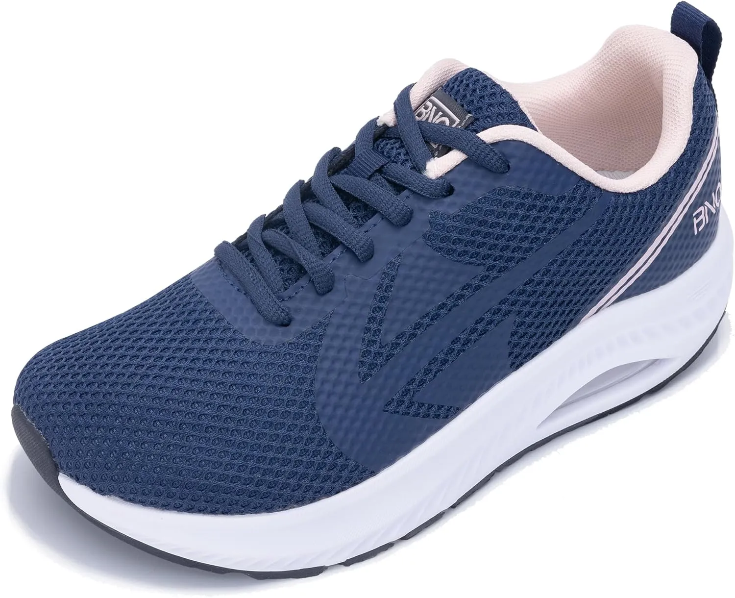 MAFEKE Women's Wide Toe Box Walking Shoes for Plantar Fasciitis, Arch Support Orthotic Wide Width Athletic Air Tennis Running Sneakers for Woman US Size 6-11