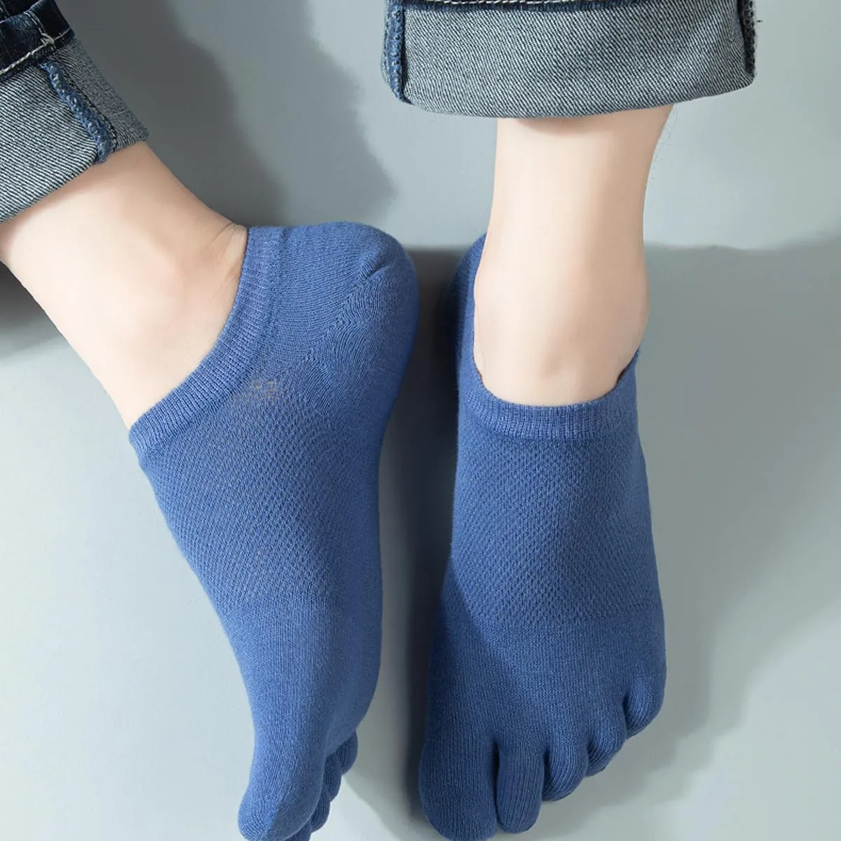 Meaiguo Toe Socks No Show Running Five Finger Socks for Men Women(3 Pairs/4 Pairs)