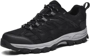 Men's Hiking Shoes Low-Top Trail Running Sneakers Breathable Mesh Travel Shoes Non-Slip Outdoor Trekking Boots