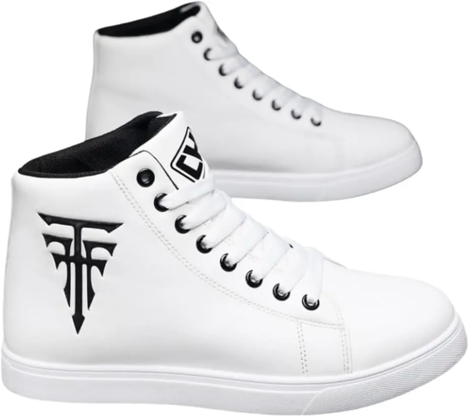 Men's Invisible Height Increasing Elevator Shoes,Men's High Top Canvas Sneakers,Winter Windproof and Breathable Lace-up Sneakers