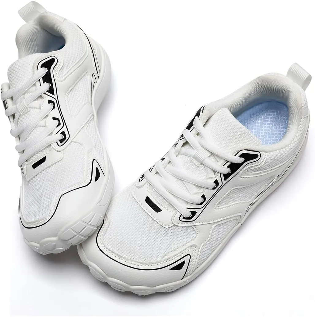 Men's Running Shoes Barefoot Shoes Training Wide Toe Low Top Slip On Casual Sports Walking Tennis Sneakers Zero Drop Sole Comfortable Fashion Sports Breathable