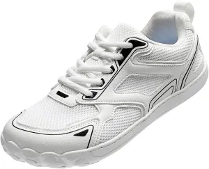 Men's Running Shoes Barefoot Shoes Training Wide Toe Low Top Slip On Casual Sports Walking Tennis Sneakers Zero Drop Sole Comfortable Fashion Sports Breathable