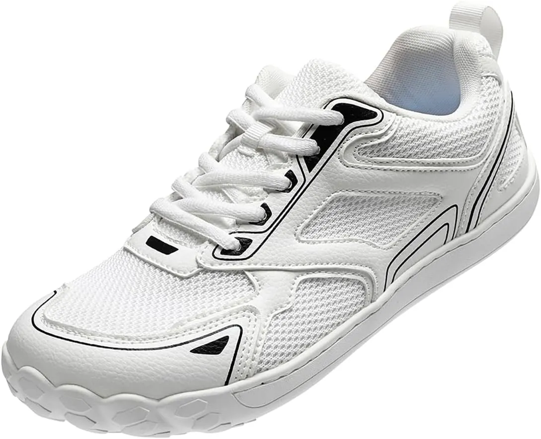 Men's Running Shoes Barefoot Shoes Training Wide Toe Low Top Slip On Casual Sports Walking Tennis Sneakers Zero Drop Sole Comfortable Fashion Sports Breathable