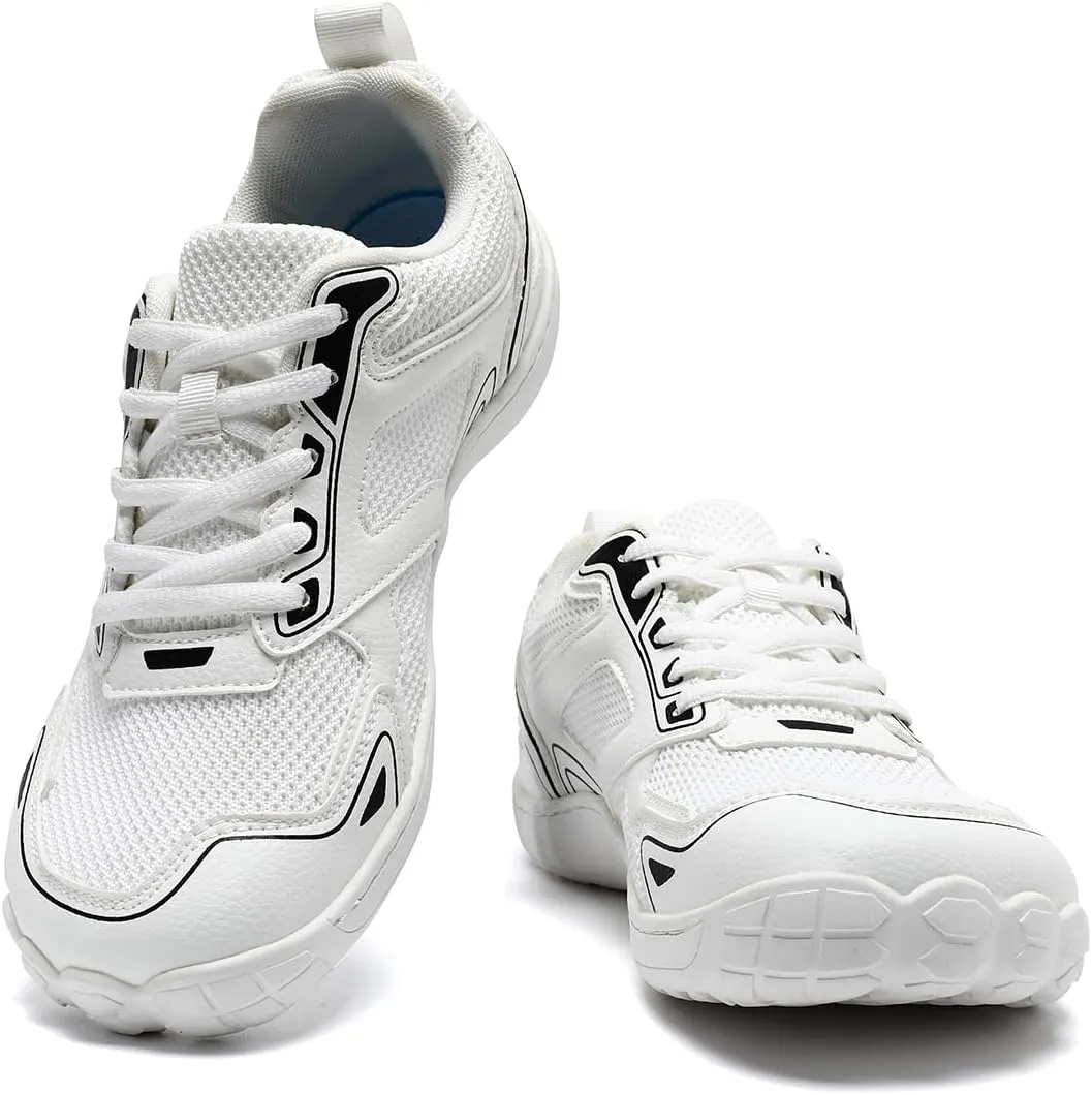 Men's Running Shoes Barefoot Shoes Training Wide Toe Low Top Slip On Casual Sports Walking Tennis Sneakers Zero Drop Sole Comfortable Fashion Sports Breathable