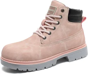 Men's Women's Hiking Boots Casual Chukka Boots Non Slip Outdoor Boot Waterproof Lightweight Ankle Boots Lace Up Walking Booties