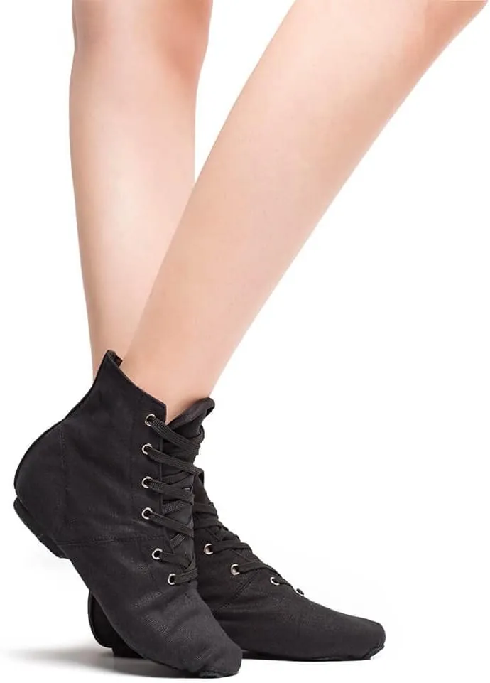 MSMAX Jazz Dance Shoes for Girls Lace-up Dancing Ballet Boots Sneakers for Boys