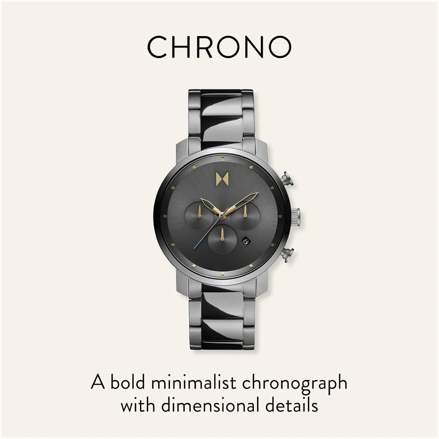 MVMT Chrono Men's Watch - Japanese Quartz Chronograph - Water Resistant 3 to 5 ATM/30 to 50 Meters