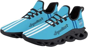 National Team Custom Men's Sneakers Soccer Personalized Breathable Fan Gift Name & Number Athletic Gym Slip-on Shoes