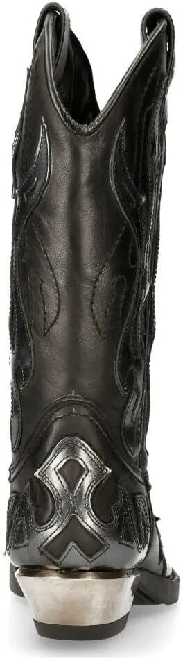 New Rock 7921 Men's Flame Western Cowboy Boots