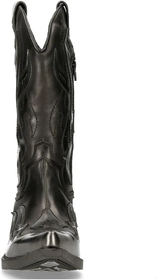 New Rock 7921 Men's Flame Western Cowboy Boots