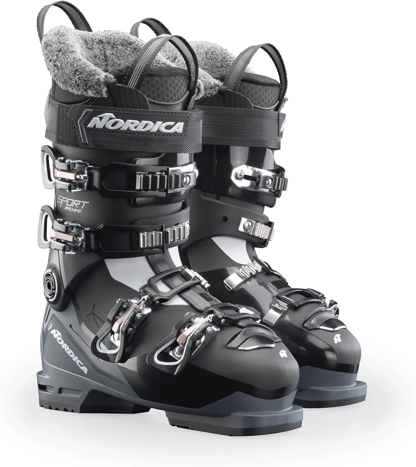 Nordica Women's Durable Warm Insulated Water-Resistant All-Mountain Sportmachine 3 75 W Ski Boots