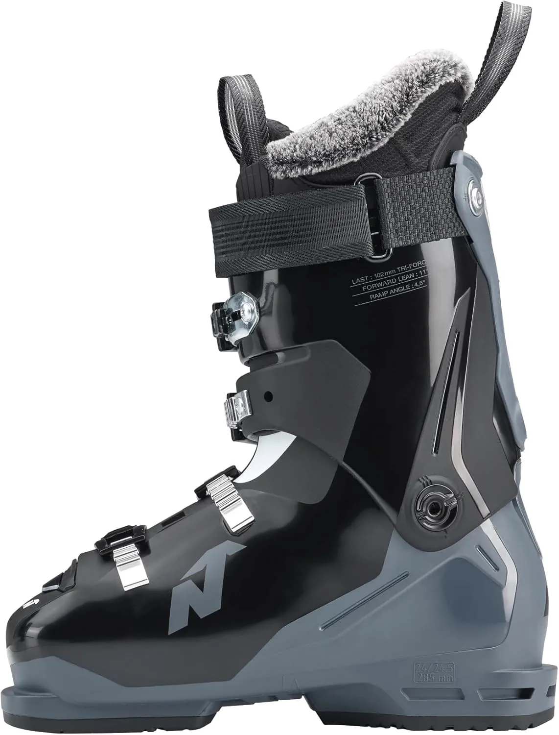 Nordica Women's Durable Warm Insulated Water-Resistant All-Mountain Sportmachine 3 75 W Ski Boots