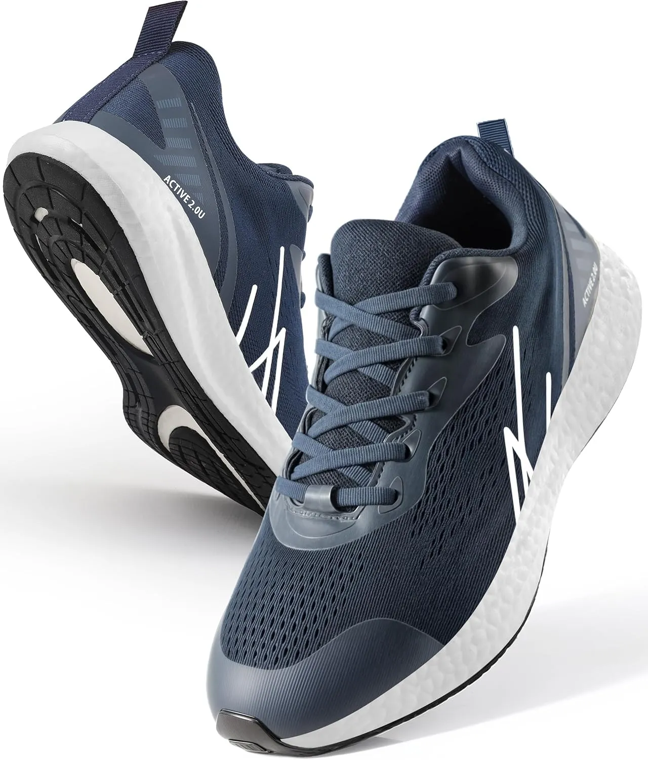 NY Threads Men's Running Shoes Comfortable and Lightweight Casual Sneakers