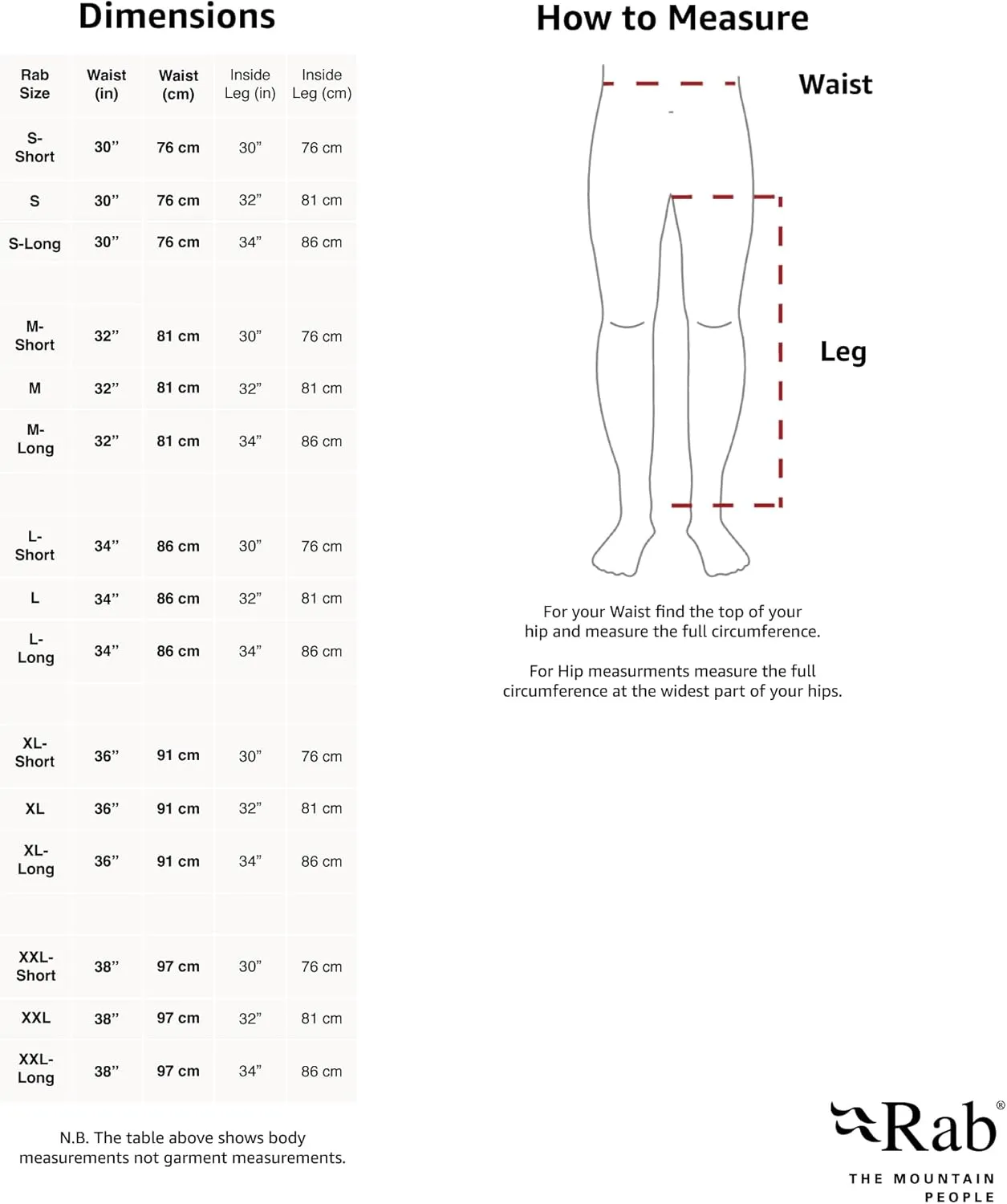 Rab Men's Downpour Pants - Waterproof Breathable Rain Pants for Hiking & Trekking